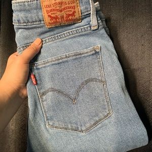 Levi’s high rise skinny